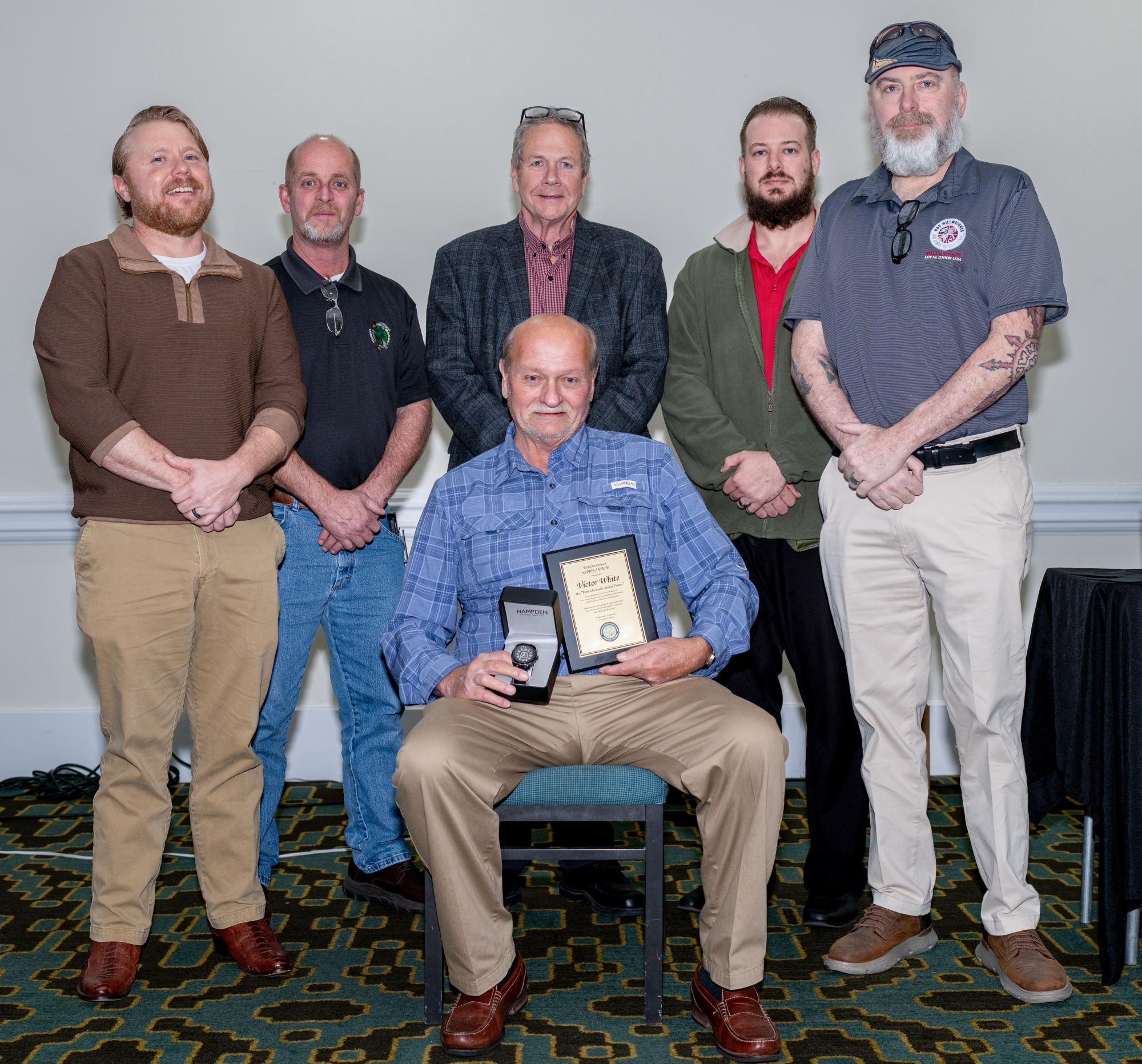 Local 74's Victor White Retires!